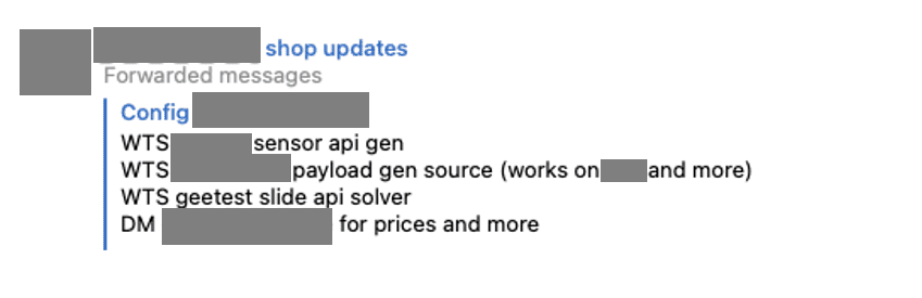 Bot Management Bypasses for Sale Marketplace